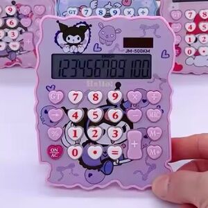 Sanrio KUROMI 12-Digit Large Calculator